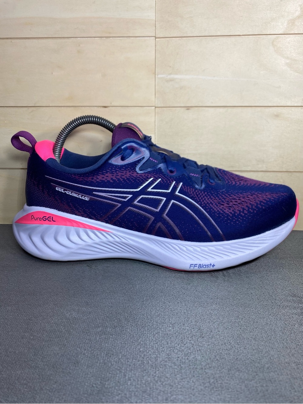 Asics Gel Cumulus 25 Lilac Blue Women's Size 7 Running Shoes Wide Sneakers